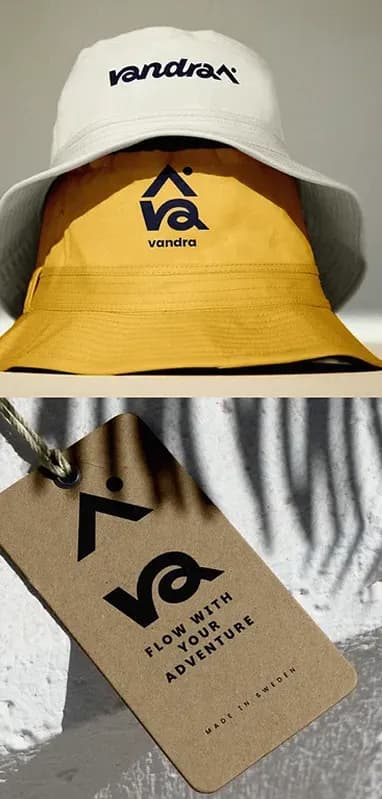 Branded merchandise cap design