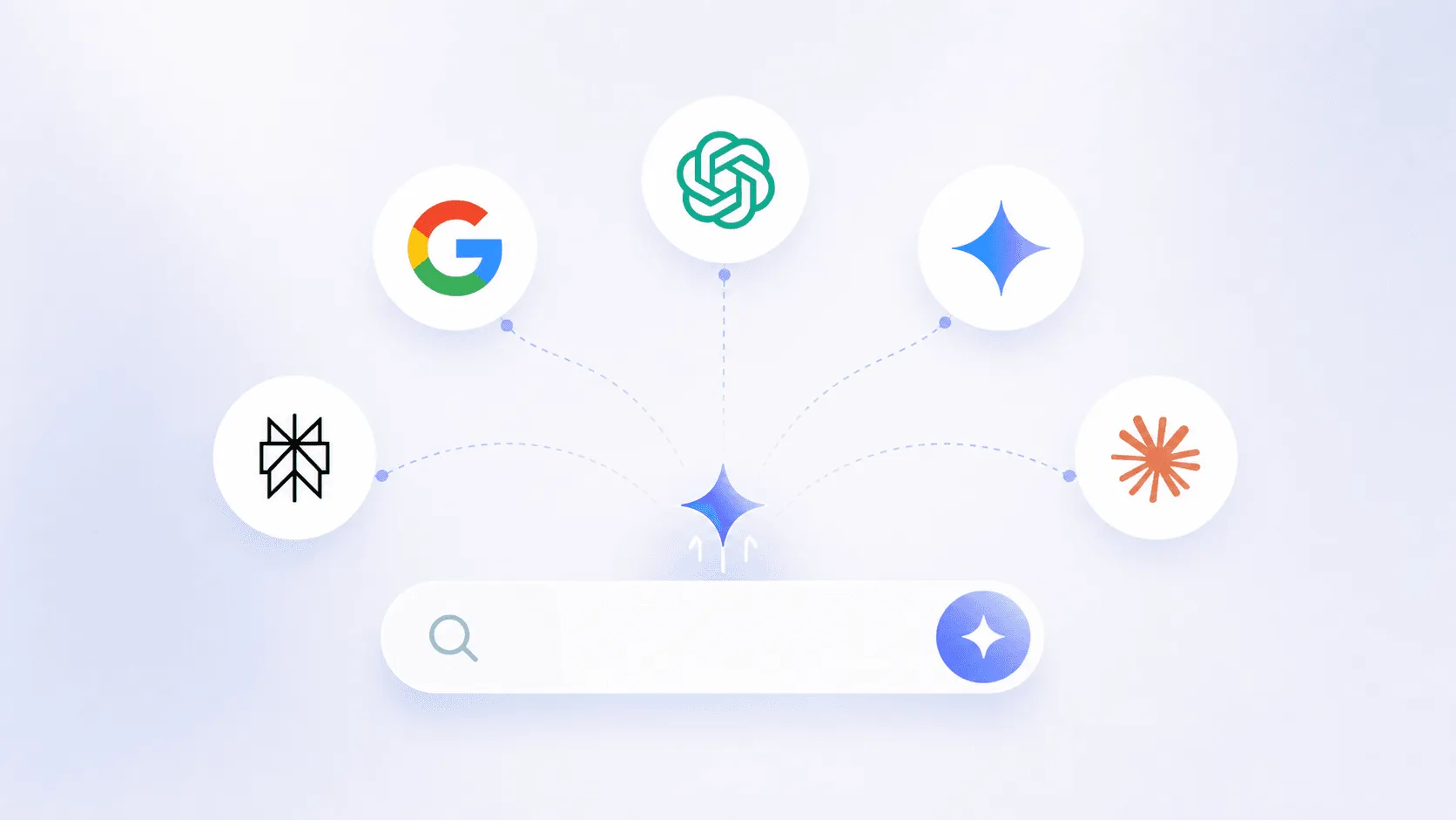 AI Search optimization visual