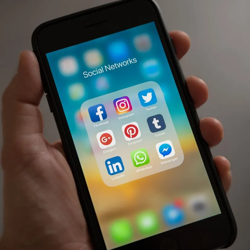 Illustration for Social media strategy planning including platform selection and content calendars