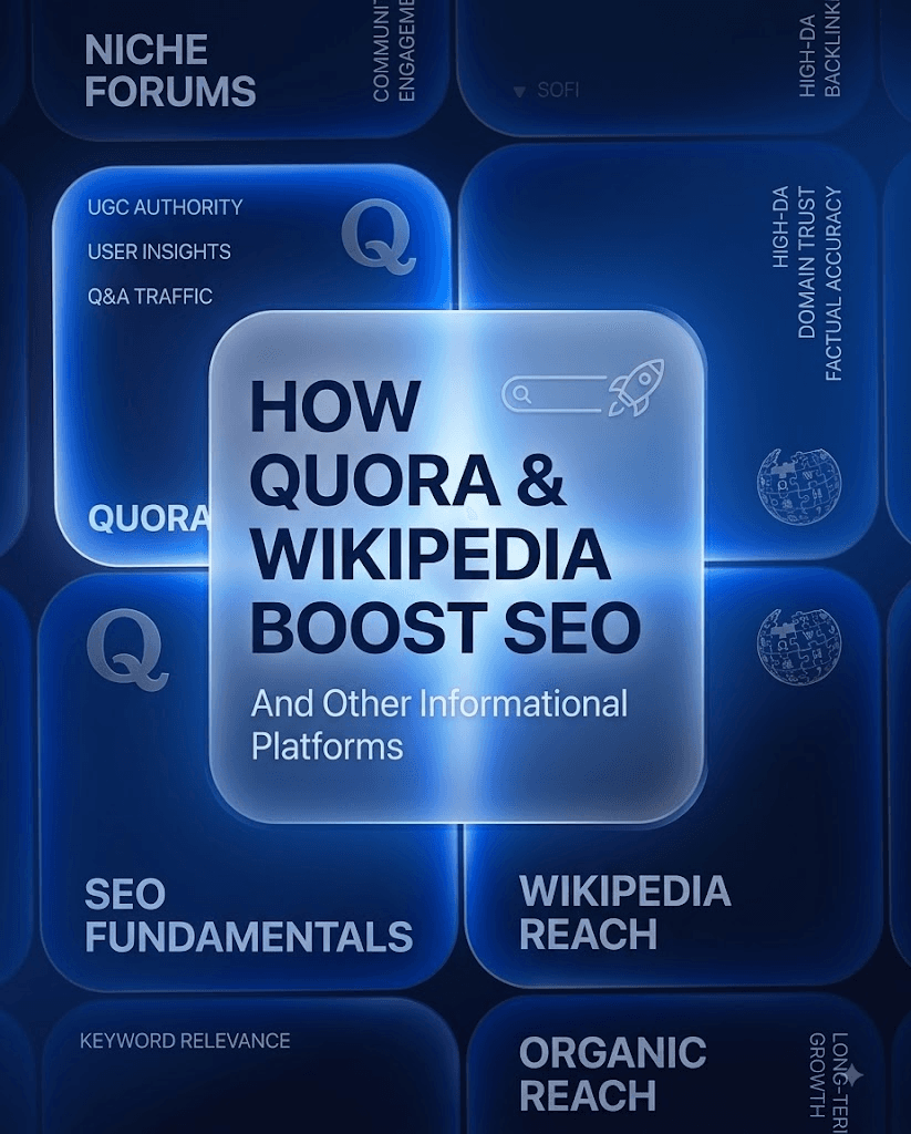How Quora, Wikipedia, and Other Informational Platforms Boost Organic Reach and SEO