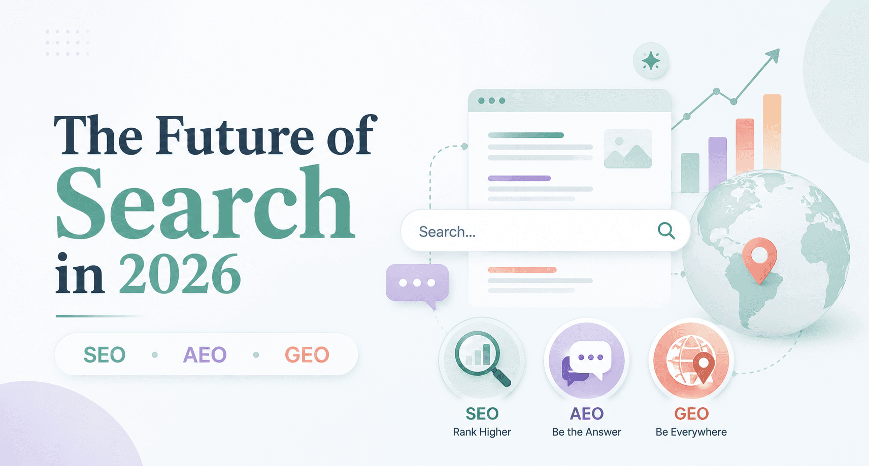 3 Search Strategies Every Brand Needs to Know in 2026: SEO, AEO & GEO Explained