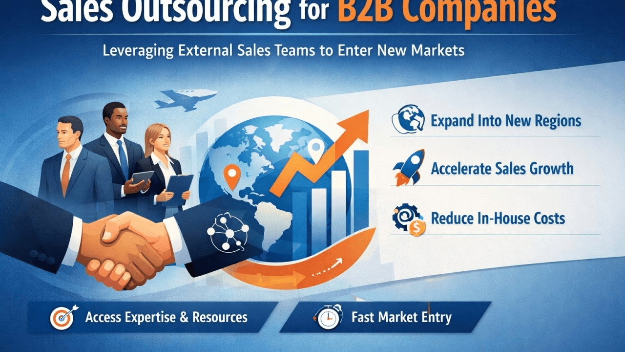 Sales Outsourcing for B2B Companies: Leveraging External Sales Teams to Enter New Markets