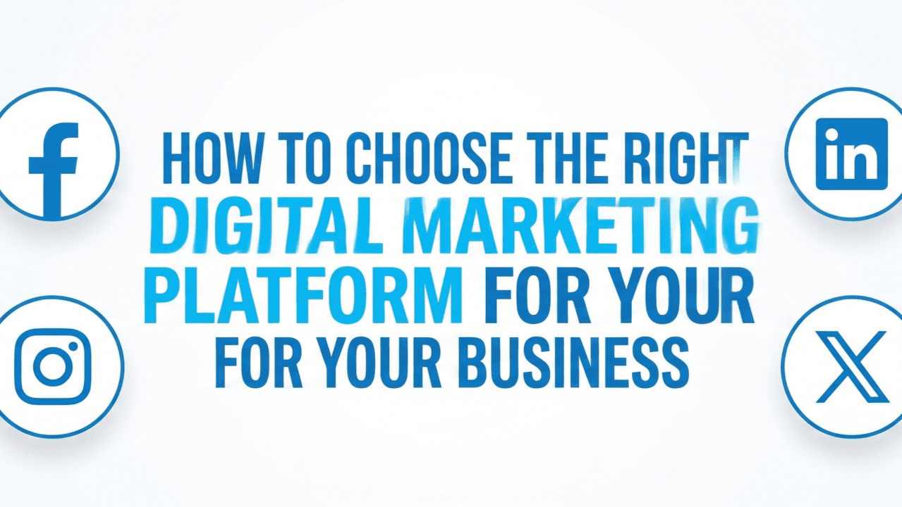 How to Choose the Right Digital Marketing Platform for Your Business